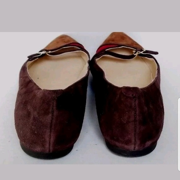 Nine West Shalio Tricolor Point Toe Flats sz 7 - Picture 3 of 5